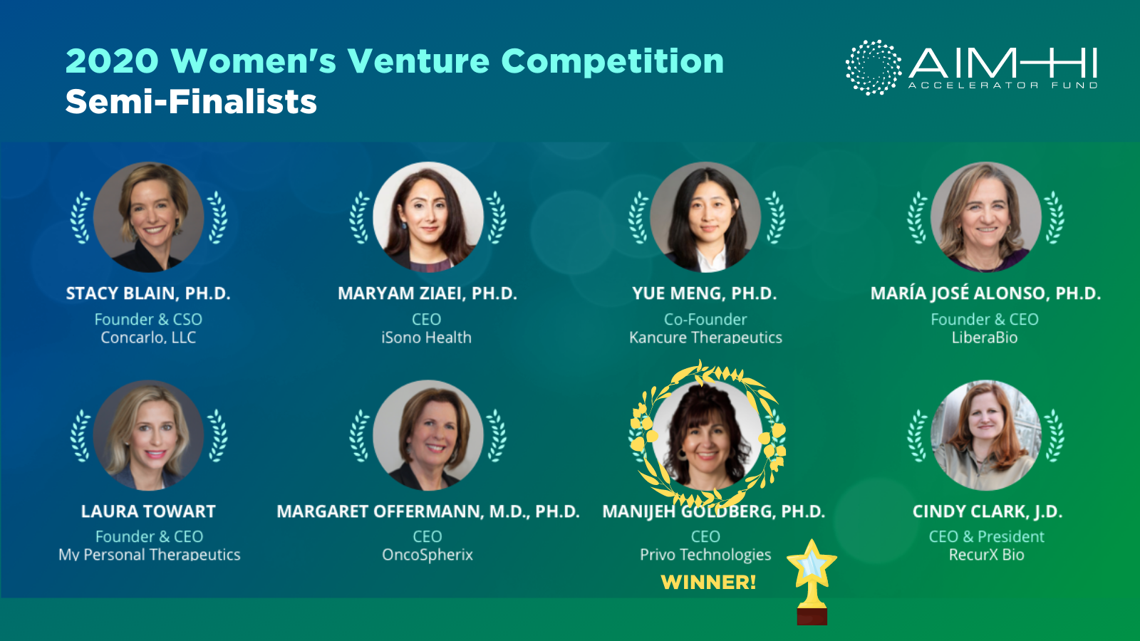 2020 Women's Venture Competition