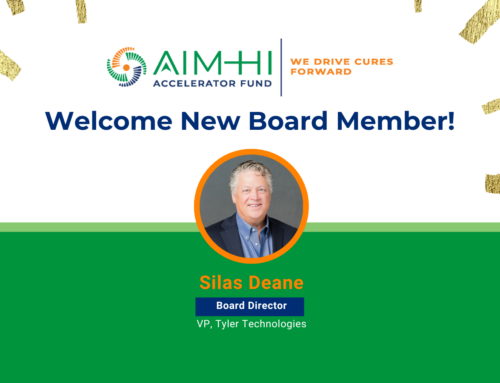 AIM-HI Accelerator Fund Welcomes New Board Member, Silas Deane