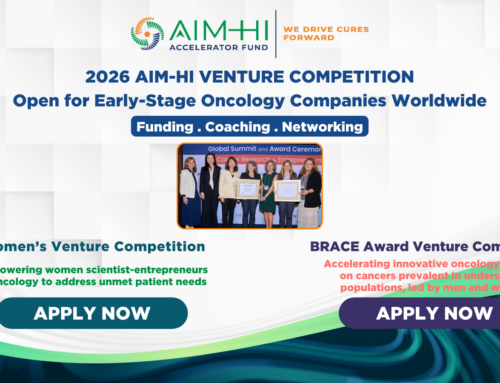 Calling Oncology Founders: Applications Open for the 2026 AIM-HI Venture Competition