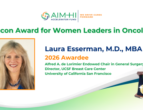 Dr. Laura Esserman Selected as the 2026 AIM-HI Beacon Award Winner for Her Visionary Leadership in Breast Cancer Research and Care